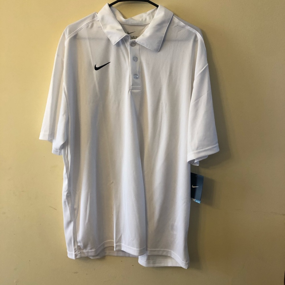 NWT Nike Polo white size XL